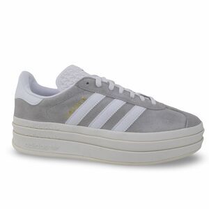 Adidas Originals Gazelle Women's US 8.5  Bold W Grey White HQ6893 Casual Shoes